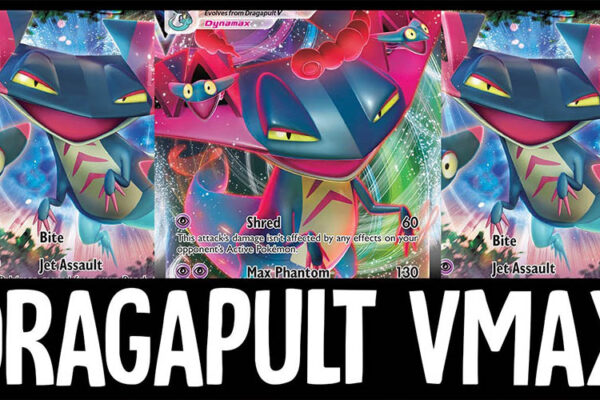 How can I obtain a Dragapult VMAX card for my Pokémon TCG collection?