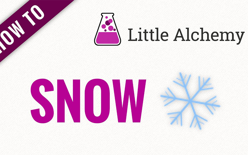 how to make snow in little alchemy 2