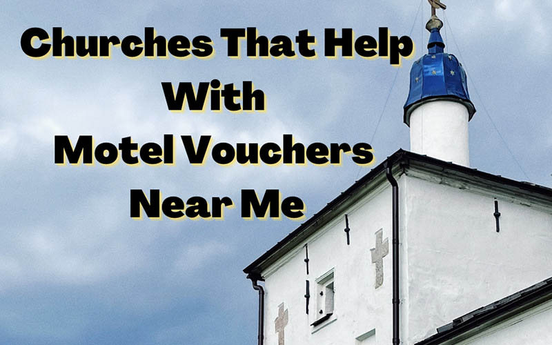 churches that help with motel vouchers near me