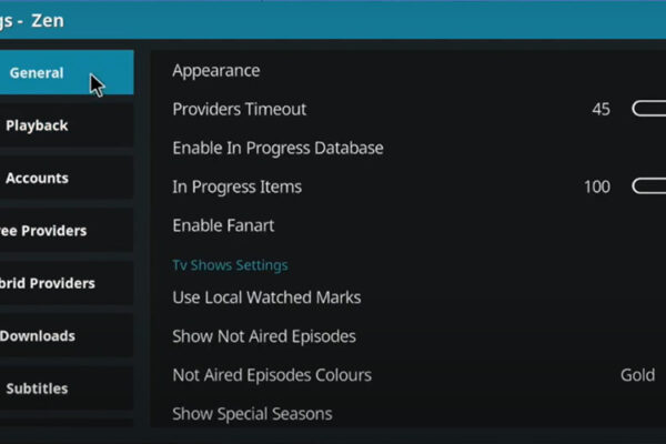 Installing zen on kodi