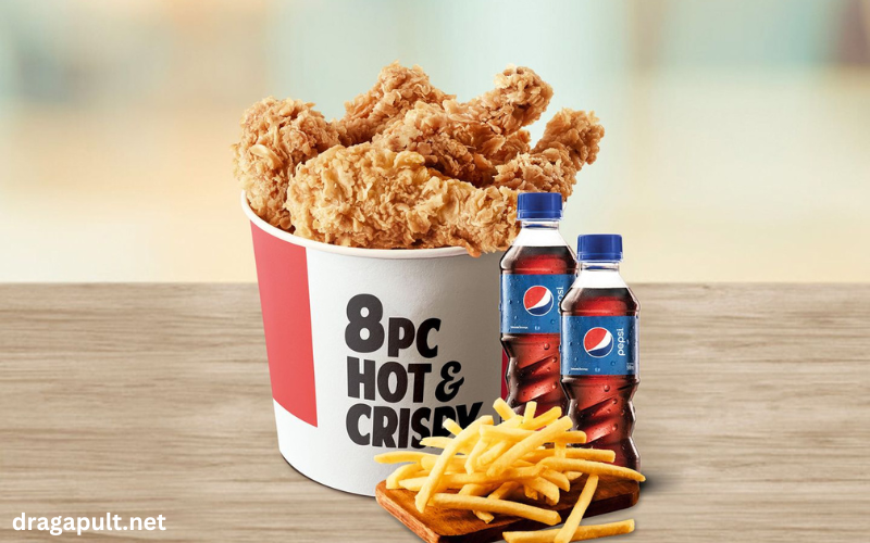 Kfc, Kipdag, 50 Years Bucket, Variety Bucket, Hot & Crispy Bucket